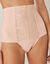 Gaine serre-taille dentelle amincissante (peau)