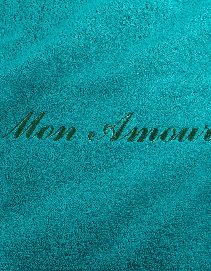Serviette éponge personnalisable confort moelleux (émeraude) Serviette éponge personnalisable confort moelleux (émeraude)