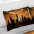 Linge de lit City coton (noir / orange)