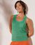 Pull débardeur crochet (vert)