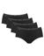 Culotte midi Basic+, lot de 3 achetées +  GRATUITE (1) (noir)