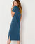 Chemise de nuit version longue – imprimé night sky (bleu foncé)