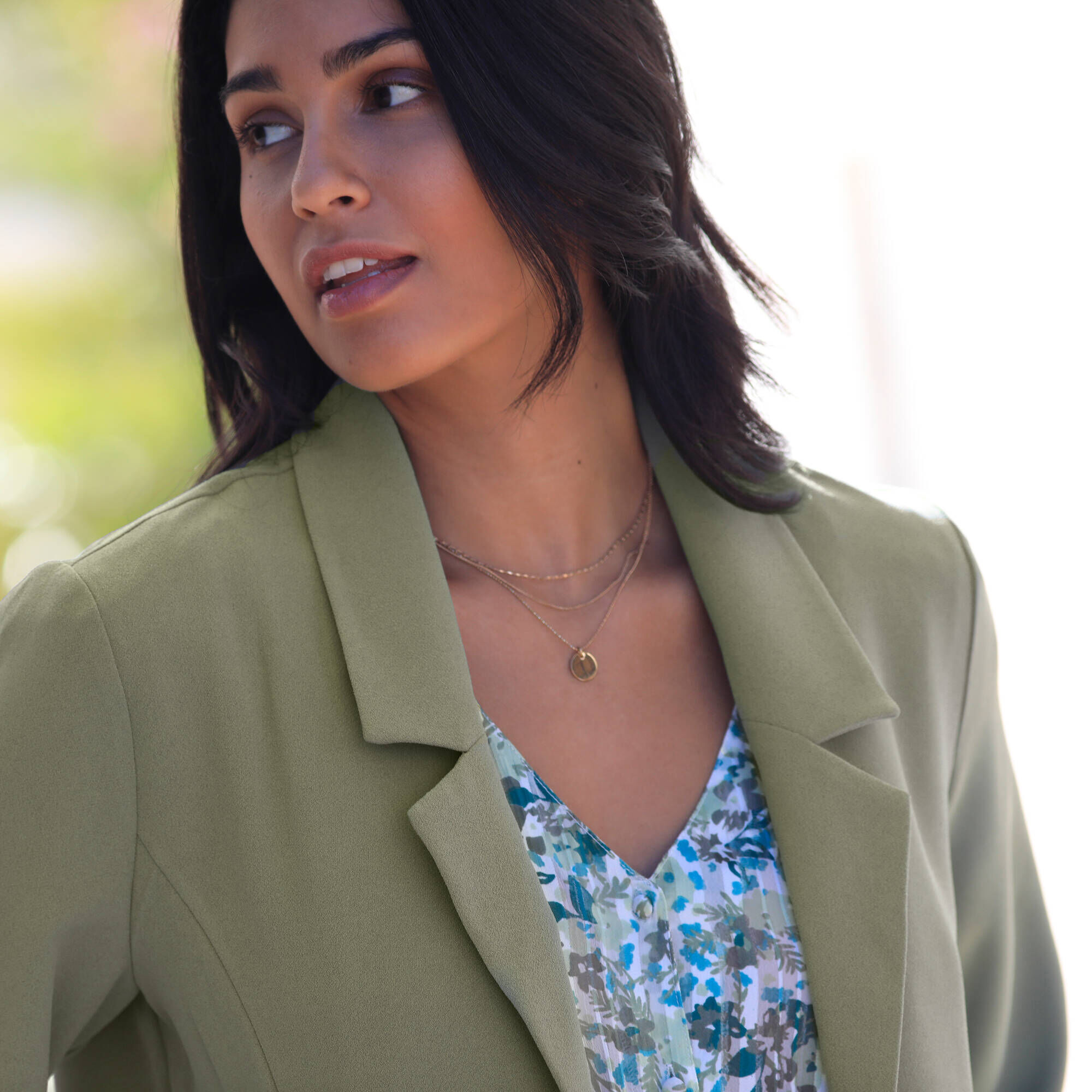 Veste Maille Fluide Menthe - Blancheporte Taille 46 - Crêpe De Polyester - Neuve Avec étiquettes