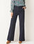 Jean flare, taille haute (dark blue)