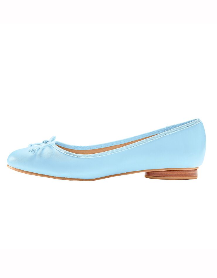 Ballerines plates (bleu ciel)