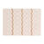 Tapis décoratif reliefé motifs losanges (beige / écru)