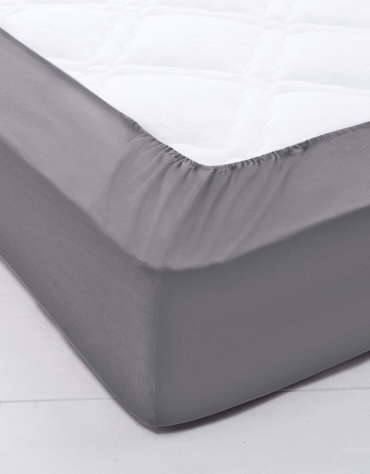 Draphousse uni polyester coton 32 cm, anthracite Blancheporte