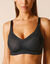 Soutien-gorge moul&eacute; invisible microfibre lisse - sans armatures (noir)