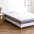 Surmatelas mousse haute qualit&eacute; sensation latex (blanc)