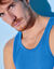 Débardeur sous-vêtement homme - lot de 3 (bleu)