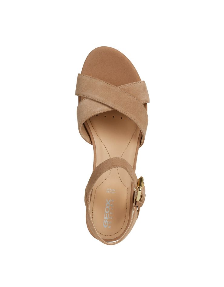 Sandales compensées Ischia Corda beige (beige)