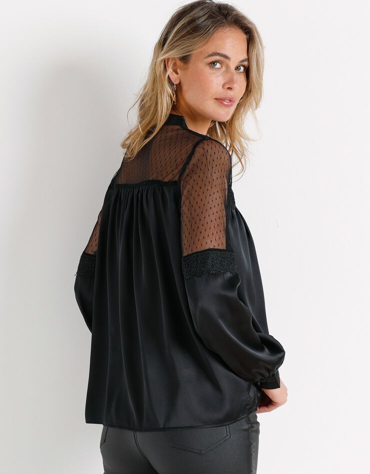 Chemise boutonnée (noir) Chemise boutonnée (noir)