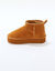 Boots fourrées, semelle plateforme (caramel)