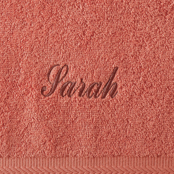 Collection serviettes de bain personnalisables confort moelleux (tomette)