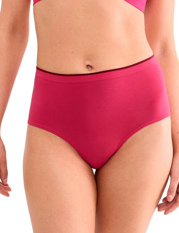 Culotte invisible taille haute Go Sense - lot de 2 (rose)