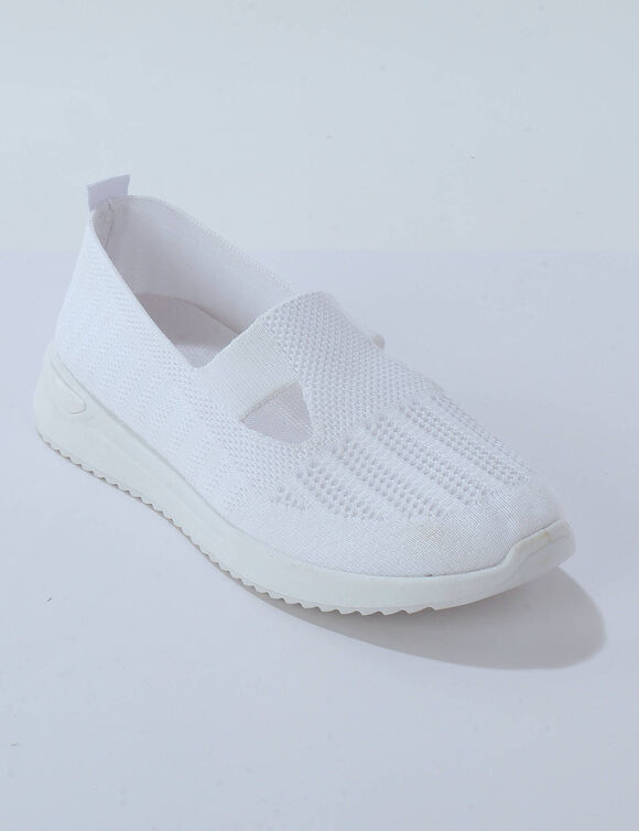 Baskets à enfiler mesh (blanc)