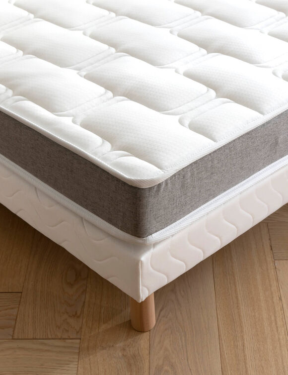 Matelas mousse Conforlux® prestige ferme H15 cm (écru)