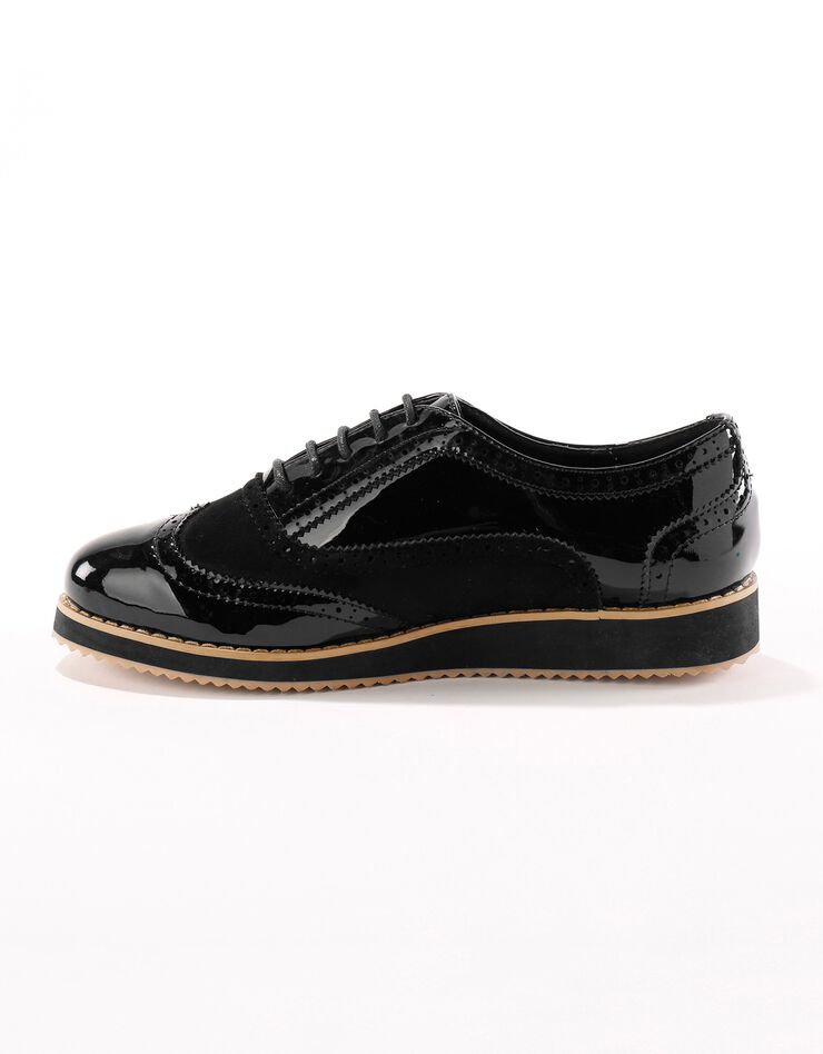 Derbies compensés vernis - noir (noir) Derbies compensés vernis - noir (noir)