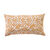 Housse de coussin imprimée feuilles Madère - lot de 2 (ocre)
