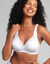 Soutien-gorge forme embo&icirc;tante cotton support - sans armatures (blanc)