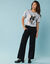 Pantalon coupe large, Spécial Petites (noir)