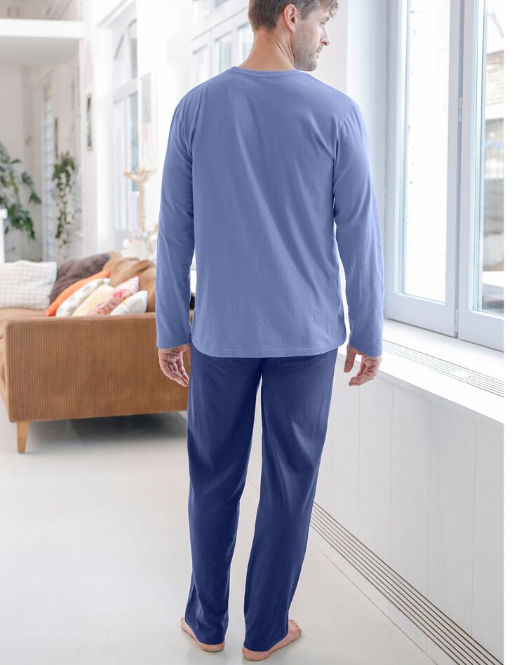Pyjama Schtroumpfs manches longues (bleu)