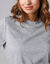 T-shirt thermique col montant - manches longues (gris chin&eacute;)