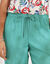 Pantalon large fluide uni (émeraude)