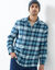 Chemise carreaux flanelle - lot de 2 coloris (lie de vin + céladon)