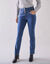 Jean droit taille haute - grande stature (stone)