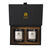 Coffret de 2 bougies parfumées (noir)
