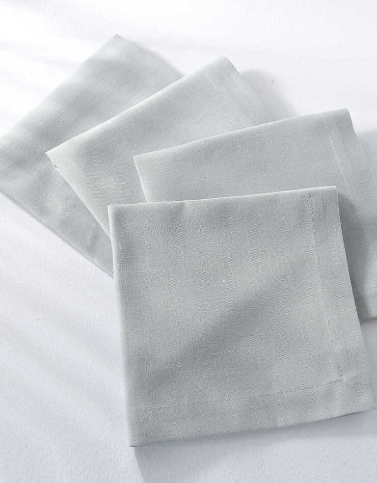 Nappe aspect lin (gris perle) Nappe aspect lin (gris perle)