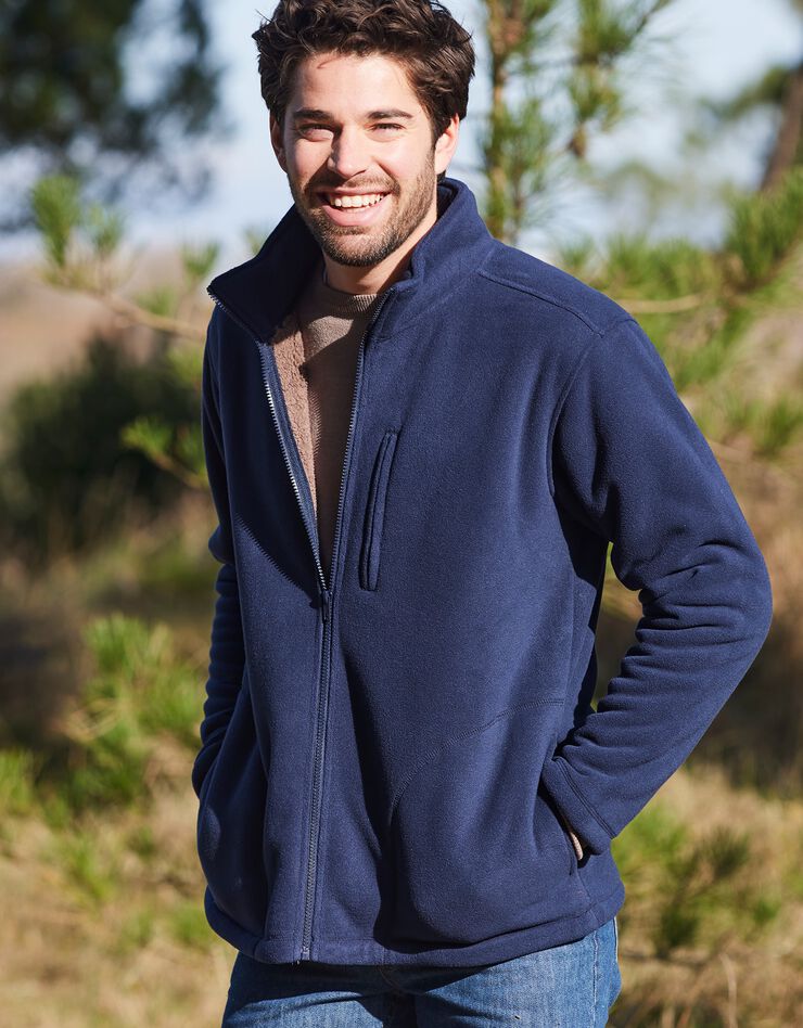 Blouson polaire spécial grand froid (marine) Blouson polaire spécial grand froid (marine)