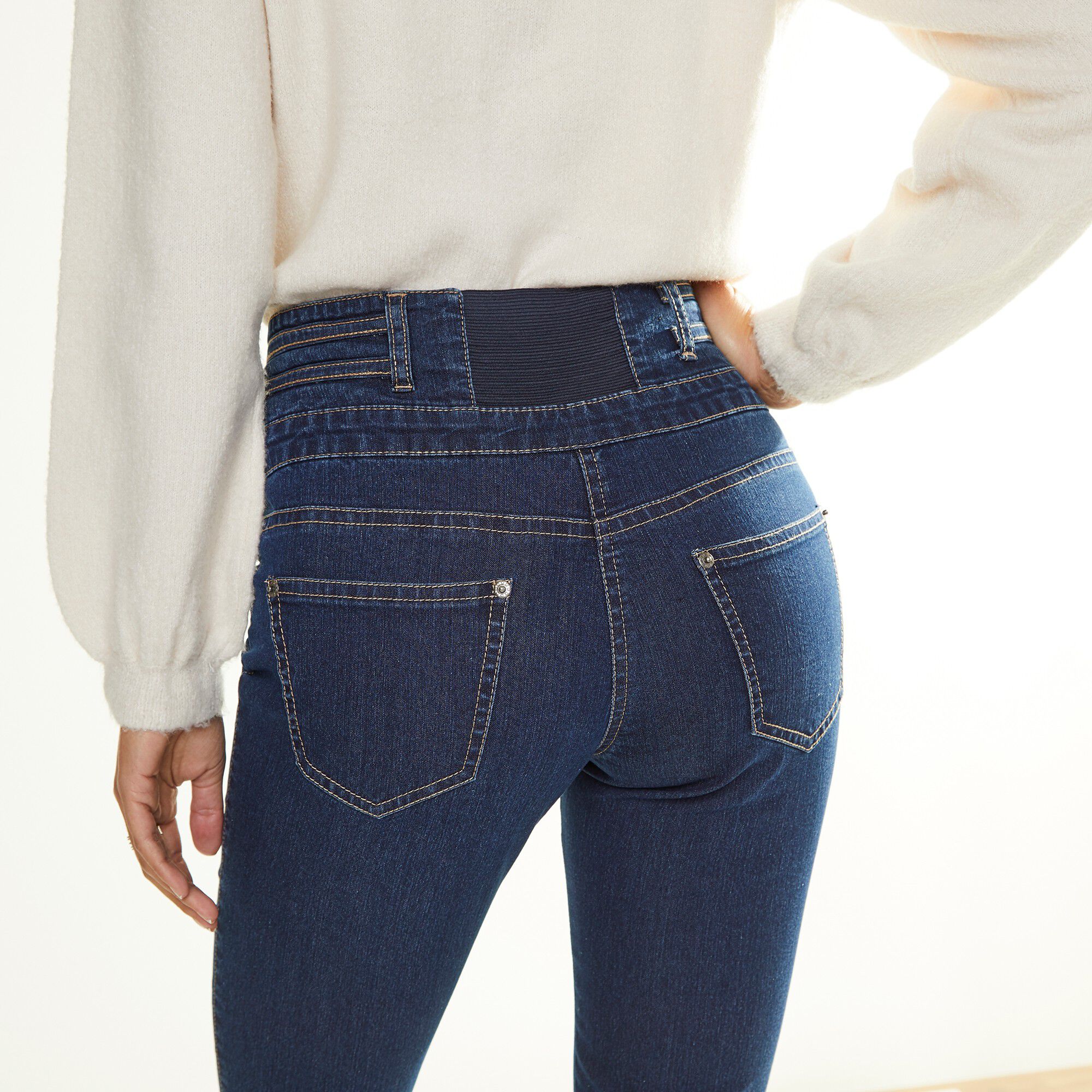 Blancheporte pantalon femme on sale taille haute