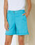 Bermuda uni longueur ajustable (turquoise)
