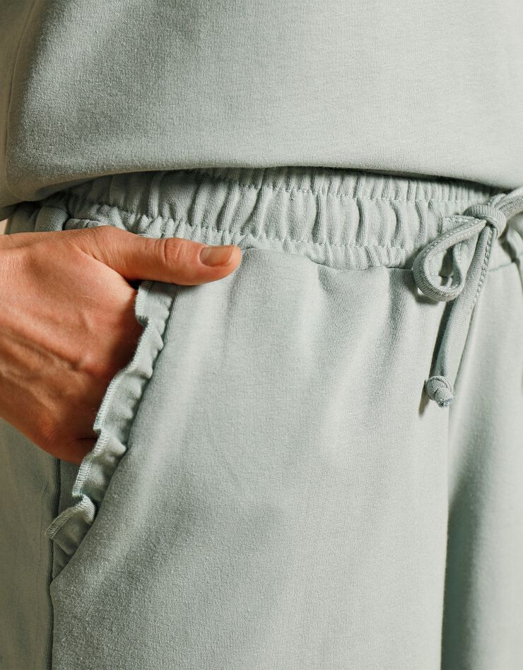 Short droit molleton stretch (vert amande) Short droit molleton stretch (vert amande)