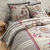 Linge de lit Chouette coton (gris)