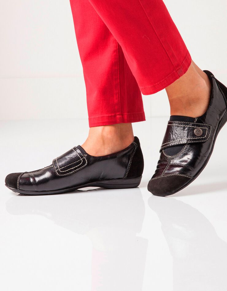 Babies en cuir souple (noir) Babies en cuir souple (noir)