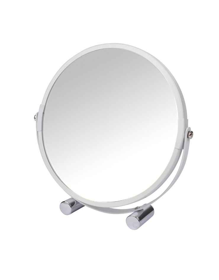 Miroir double face à poser - rond (métal) Miroir double face à poser - rond (métal)