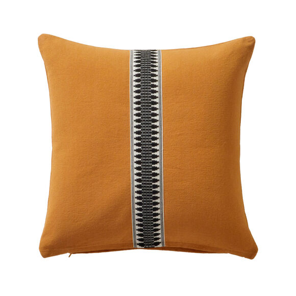 Coussin galon fantaisie (miel)