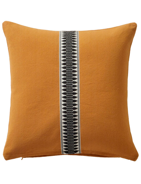 Coussin galon fantaisie (miel)