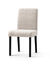 Housse bi-extensible microfibre gaufr&eacute;e graphique sp&eacute;ciale chaise (beige)