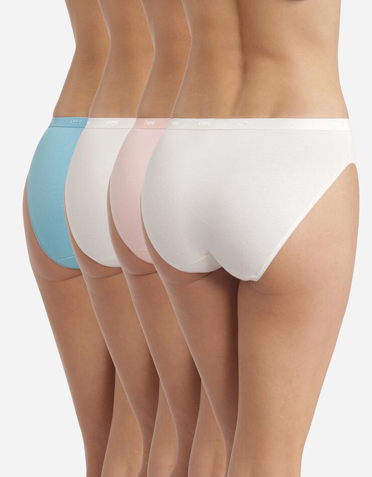 Slip "Les Pockets" coton stretch imprimé "tropiques" Lot de 3 +1 GRATUIT(1) (pastel) Slip "Les Pockets" coton stretch imprimé "tropiques" Lot de 3 +1 GRATUIT(1) (pastel)