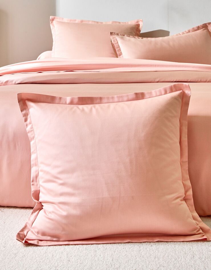 Linge de lit satin uni (rose blush)