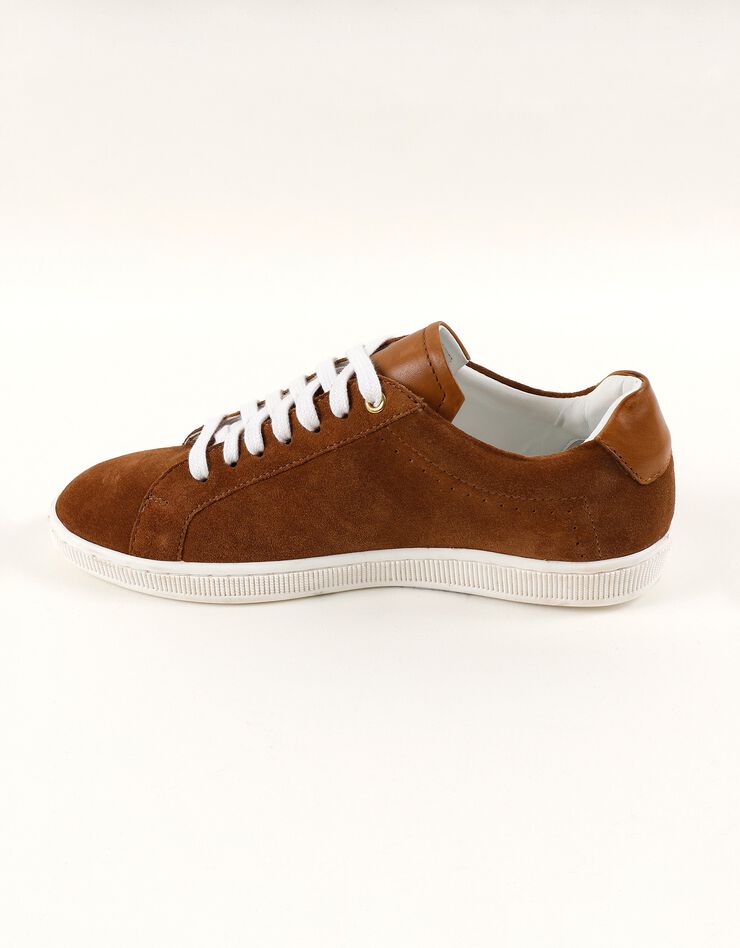 Tennis en croûte de cuir - caramel (caramel) Tennis en croûte de cuir - caramel (caramel)