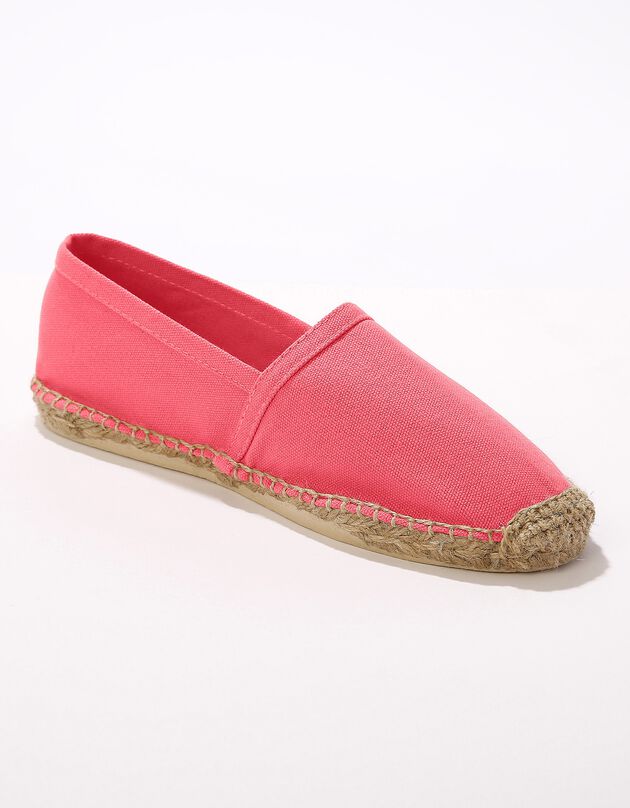 Espadrilles semelle corde pour femme Indian Summer (corail)