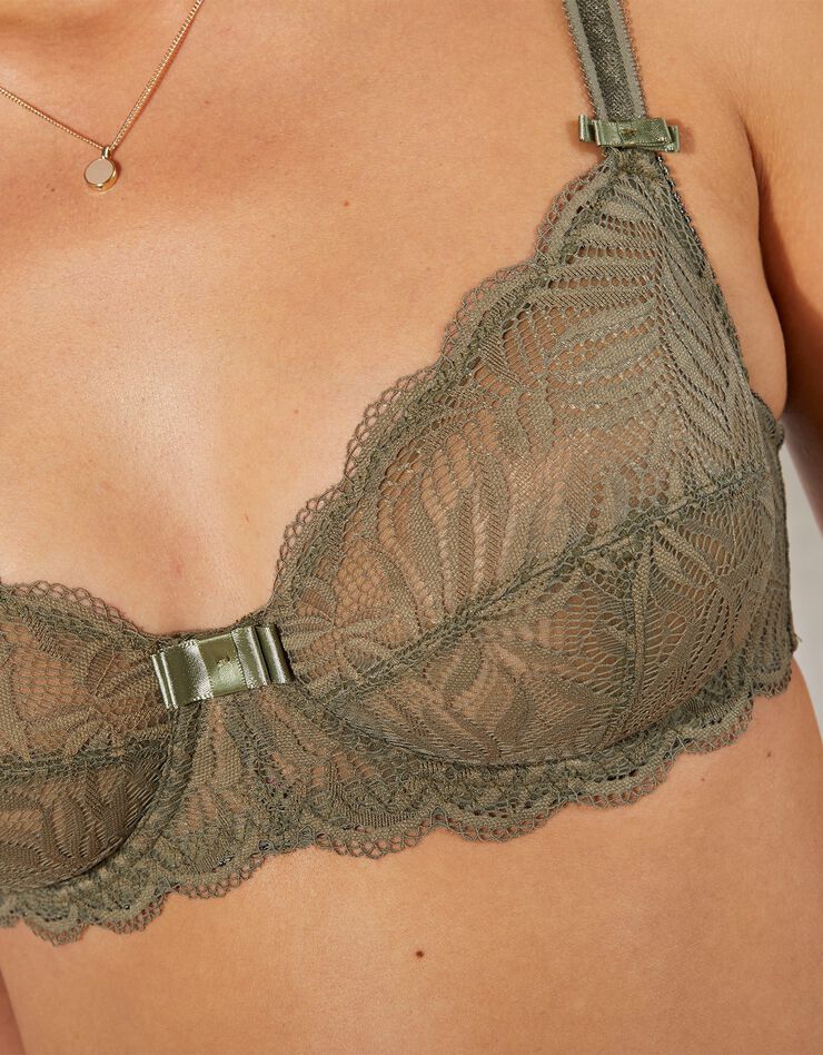 Soutien-gorge emboîtant dentelle stretch Loro – avec armatures (bronze) Soutien-gorge emboîtant dentelle stretch Loro – avec armatures (bronze)