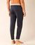Pantalon pyjama bas resserrés - lot de 2 (gris + marine) Pantalon pyjama bas resserrés - lot de 2 (gris + marine)