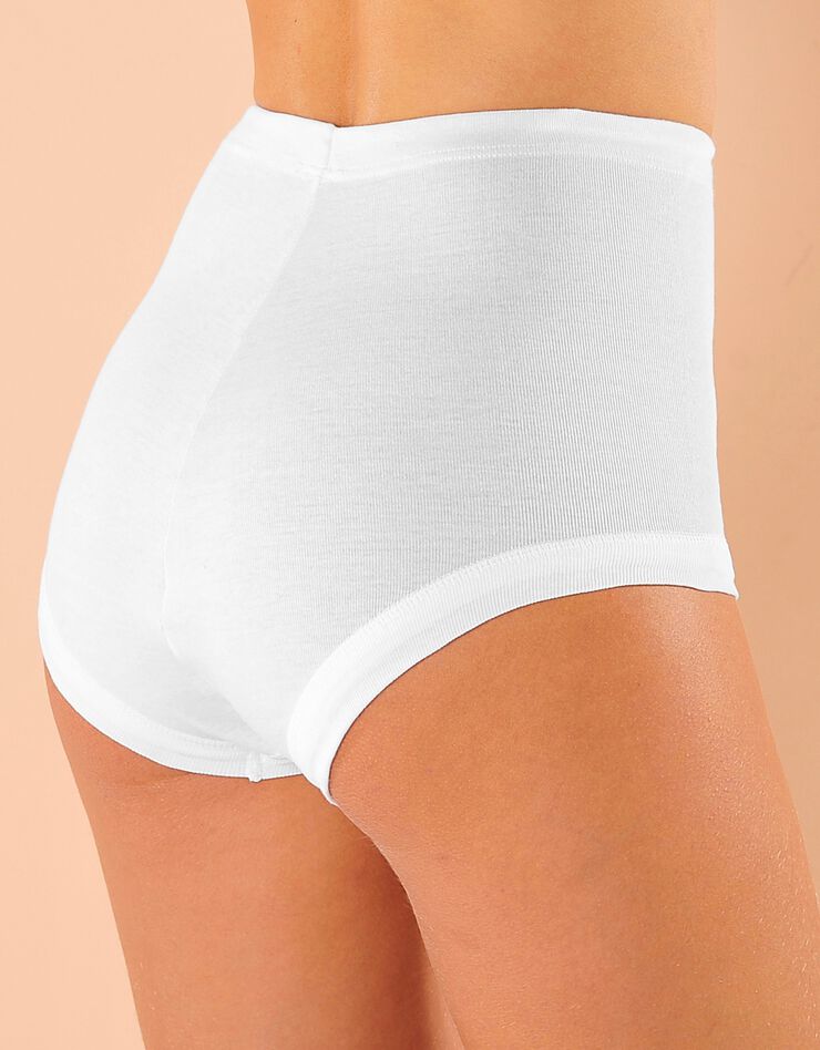 Culotte confort - lot de 4 (blanc) Culotte confort - lot de 4 (blanc)