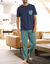 T-shirt pyjama manches courtes marine (marine) T-shirt pyjama manches courtes marine (marine)